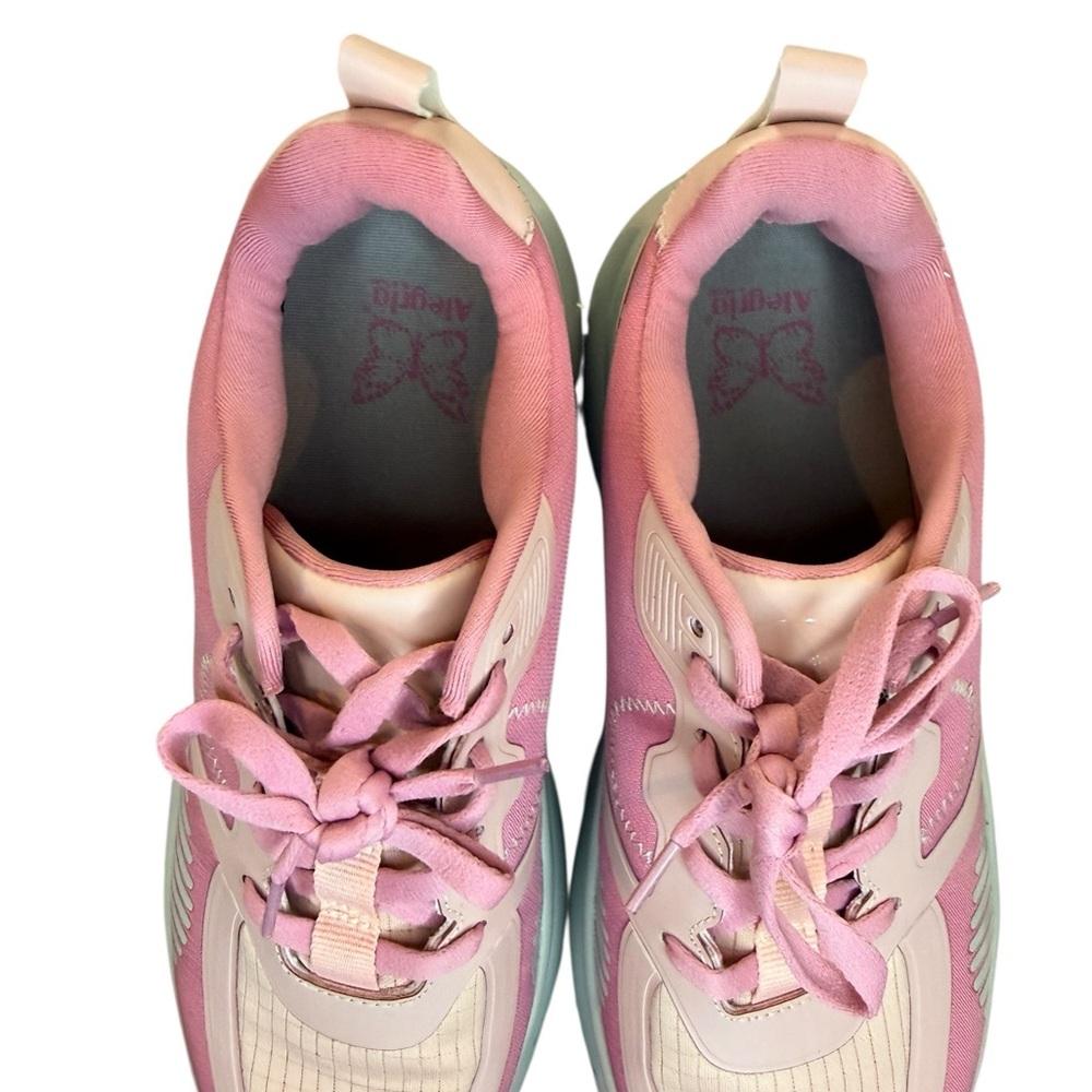 Alegria Women's Solstyce Pink Sneakers Size 38 Size 7.5 to 8 US - Picture 5 of 9